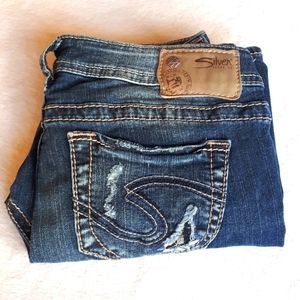 Silver Baby Bootcut Jeans